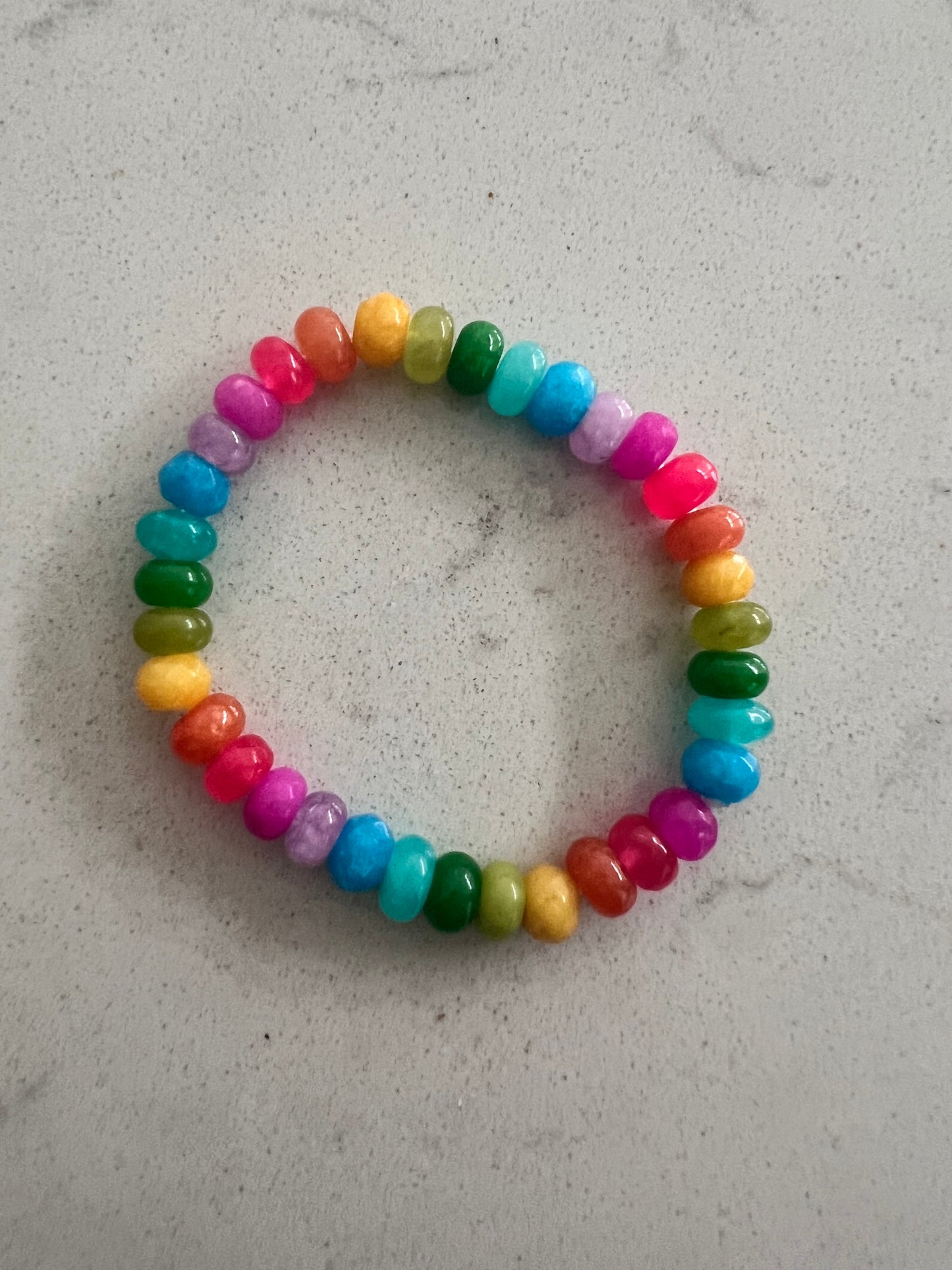 Stretchy Gemstone Bracelet