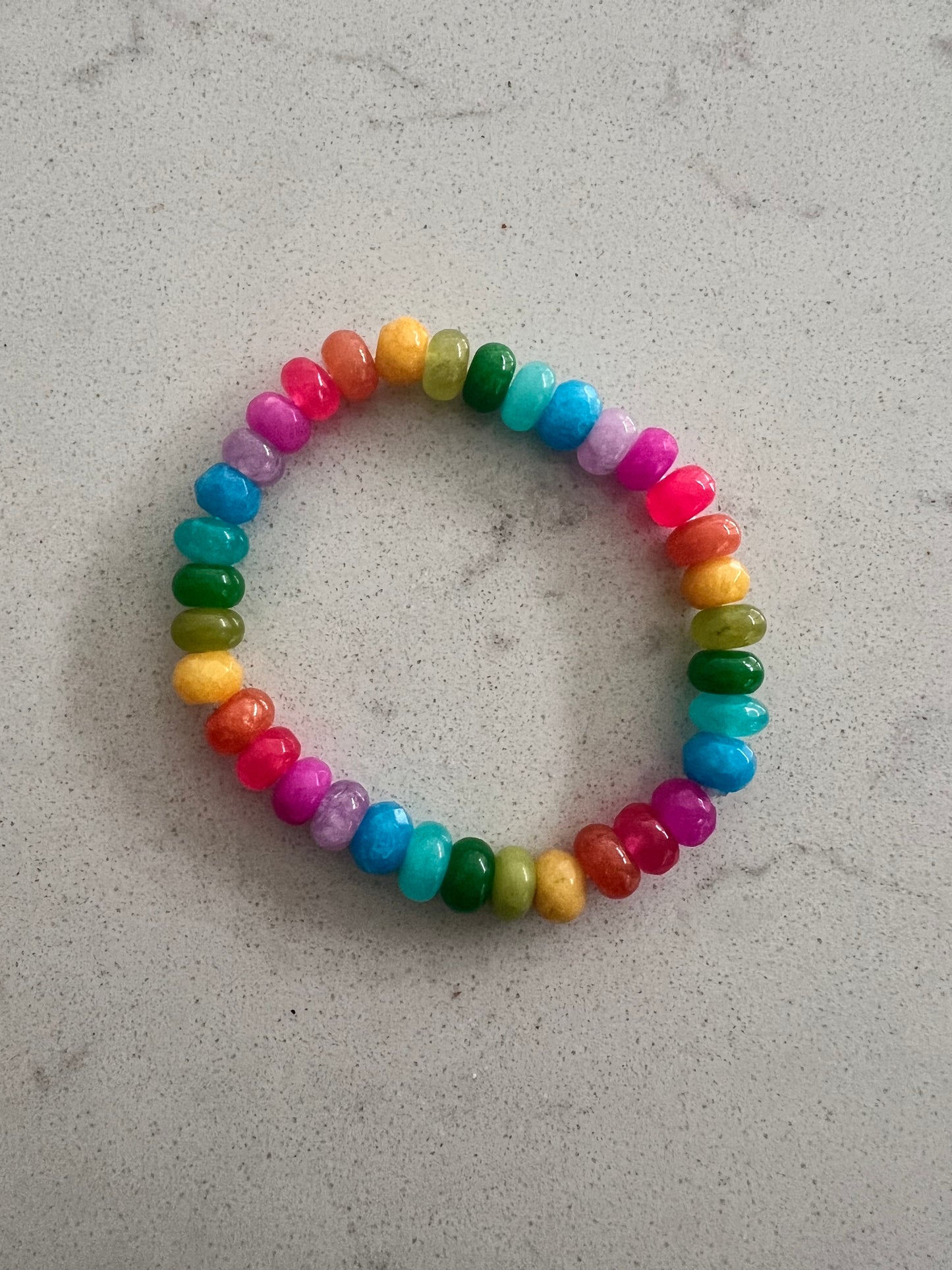 Stretchy Gemstone Bracelet