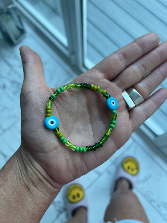 Blue Evil Eye Bracelet