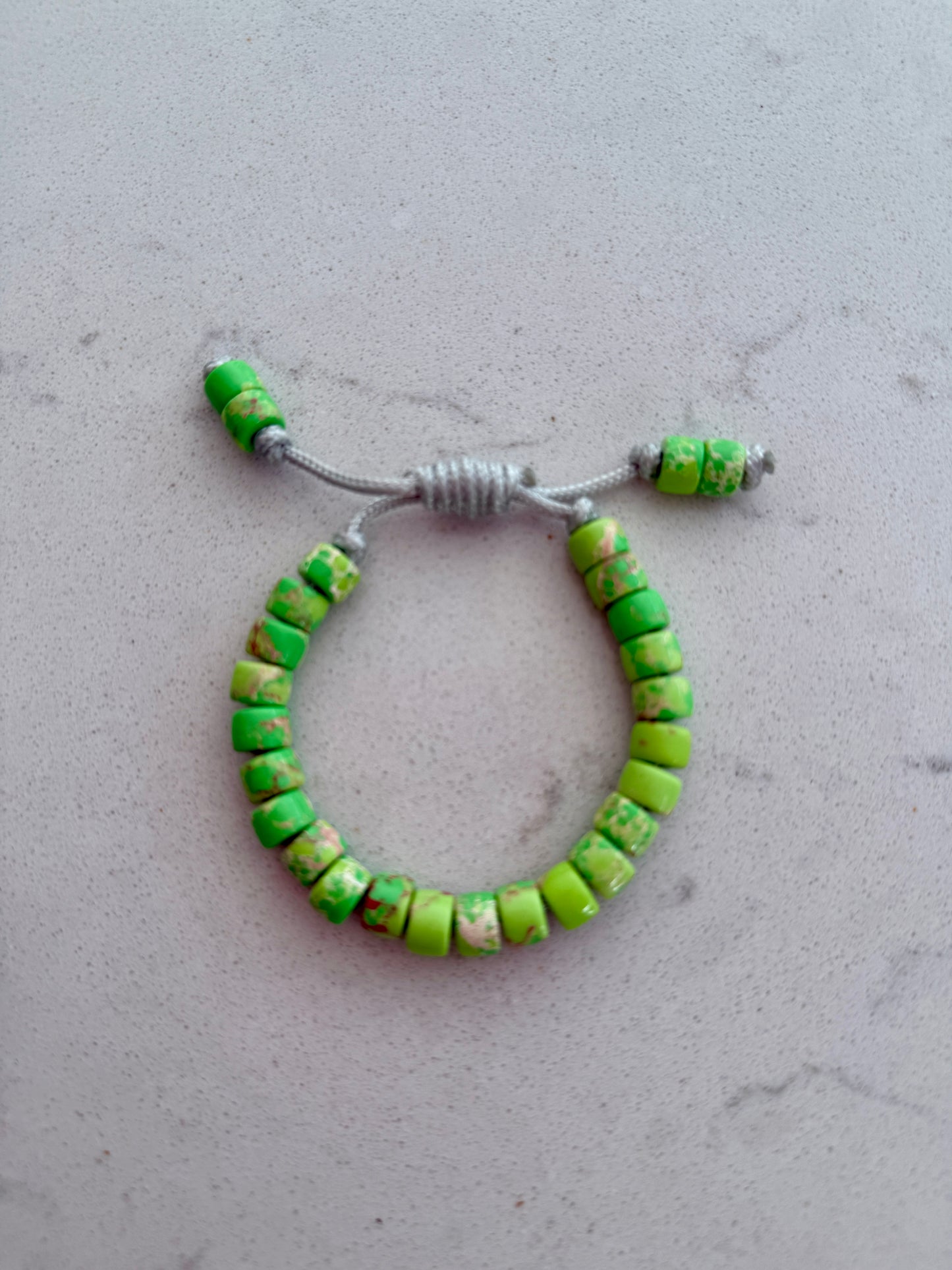 Green Jasper Gemstone Bracelet