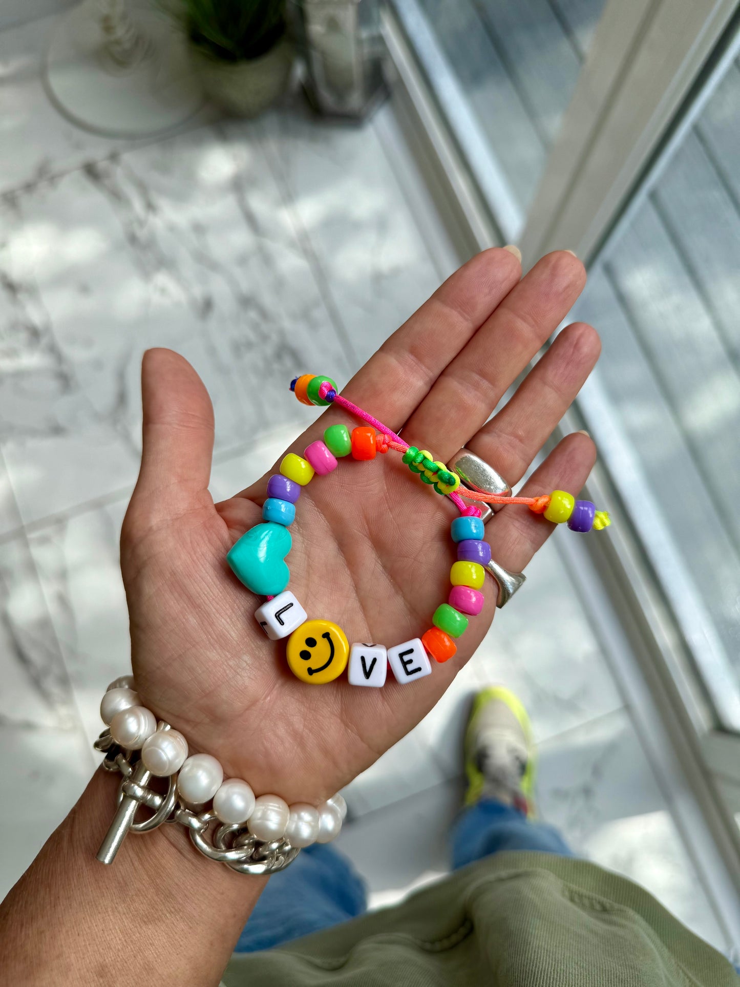 LOVE Macrame Bracelet 2.0