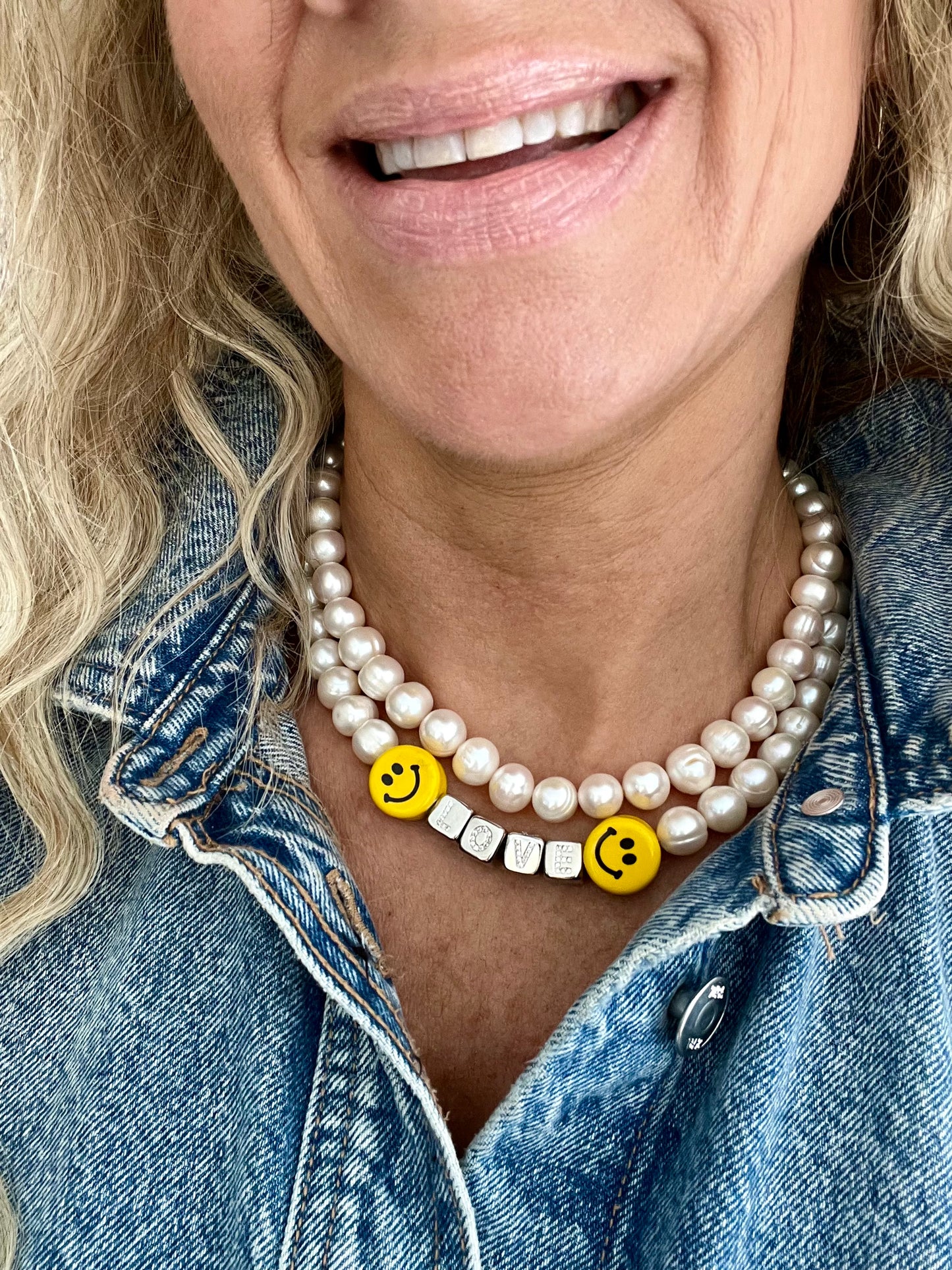 Smiley LOVE Necklace