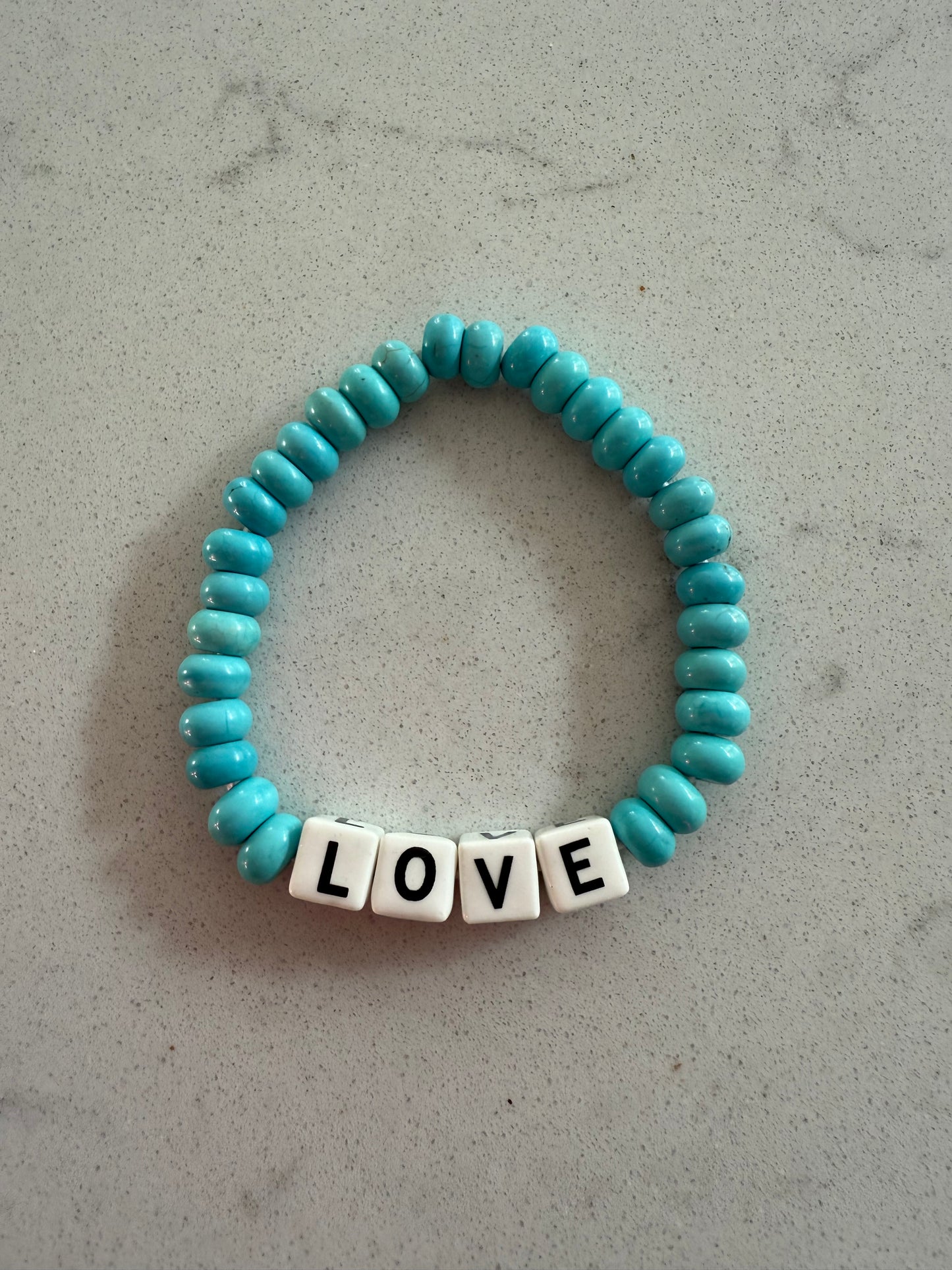 Gemstone LOVE Bracelets