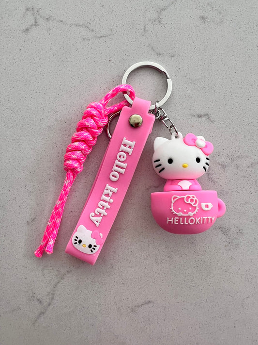 Pink Hello Kitty Bag Charm