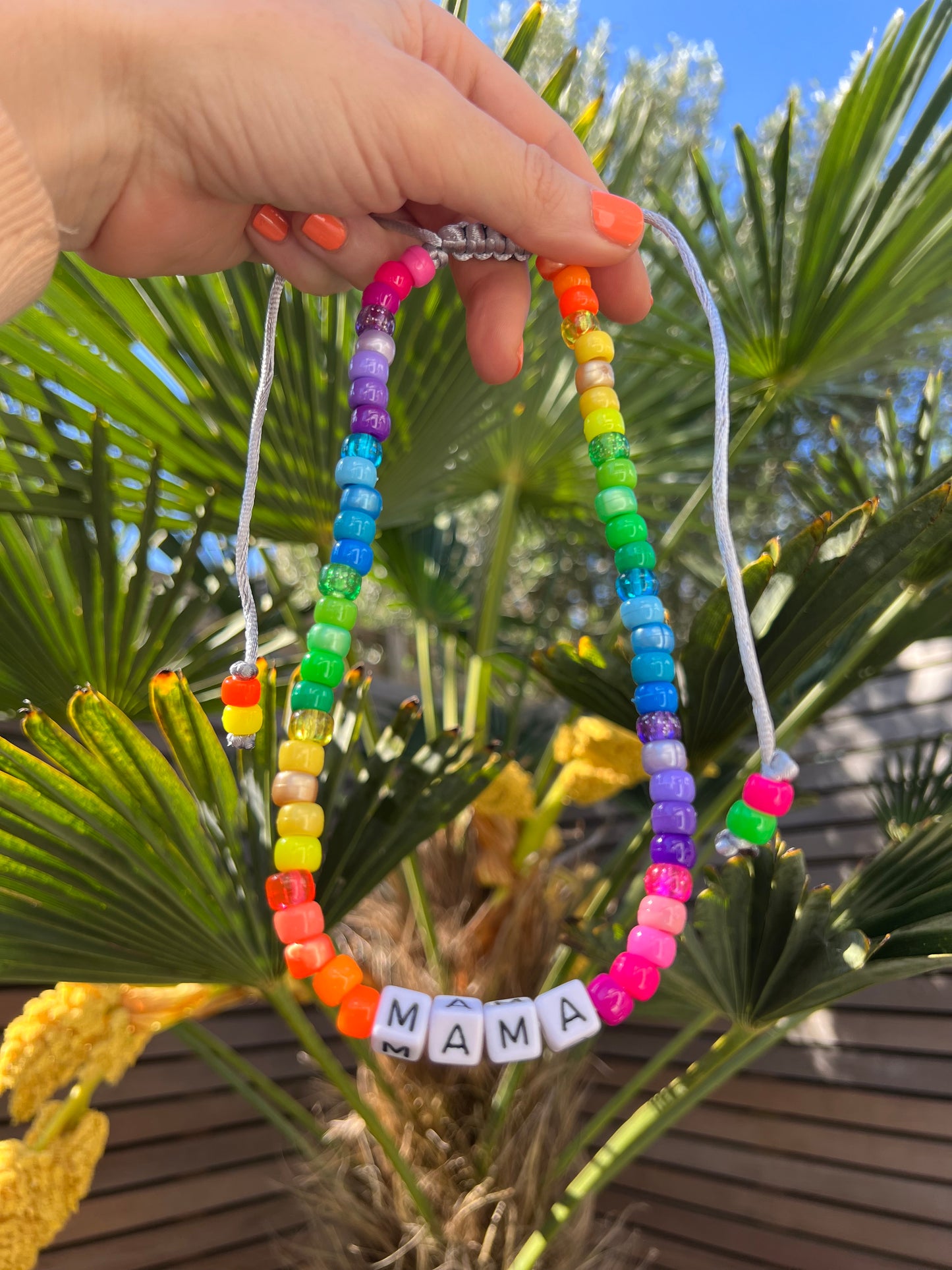 Rainbow MAMA Necklace