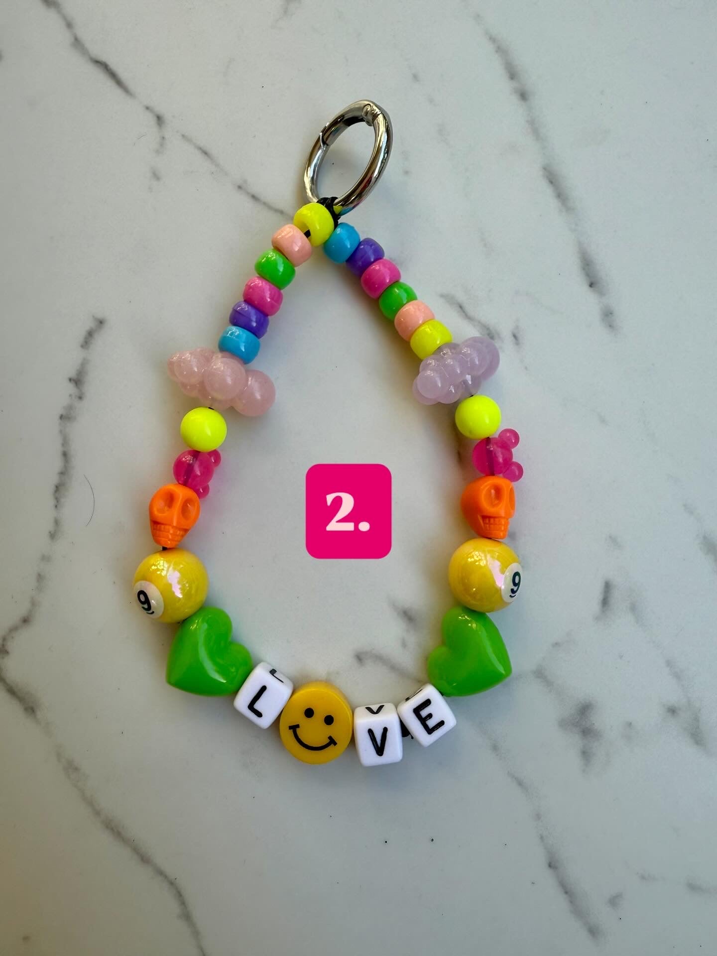 LOVE Phone Charm