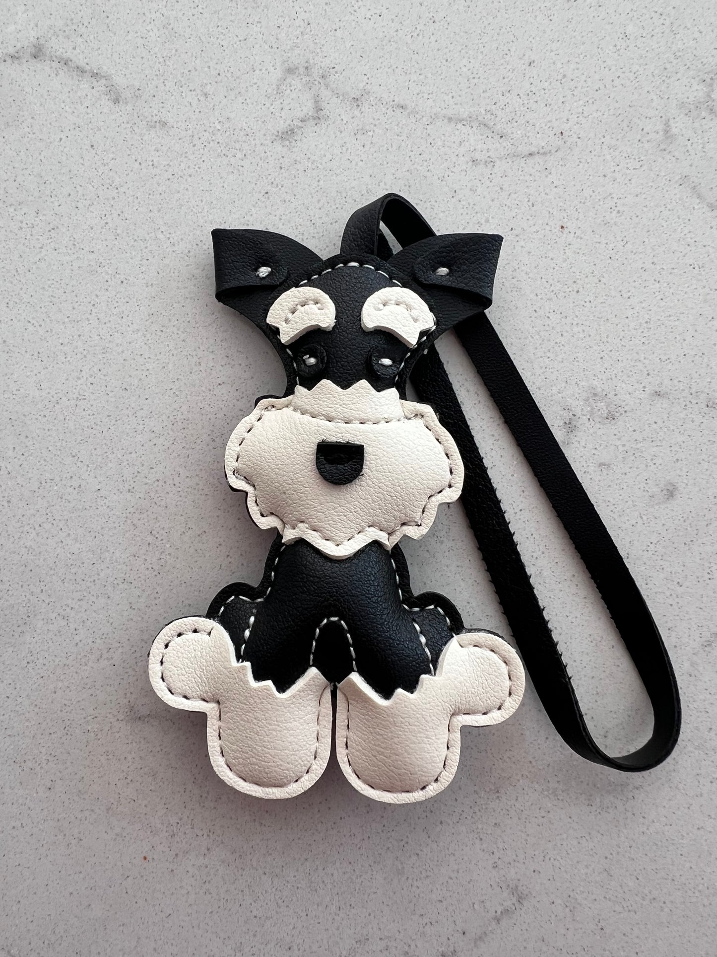 Black Schnauzer Bag Charm