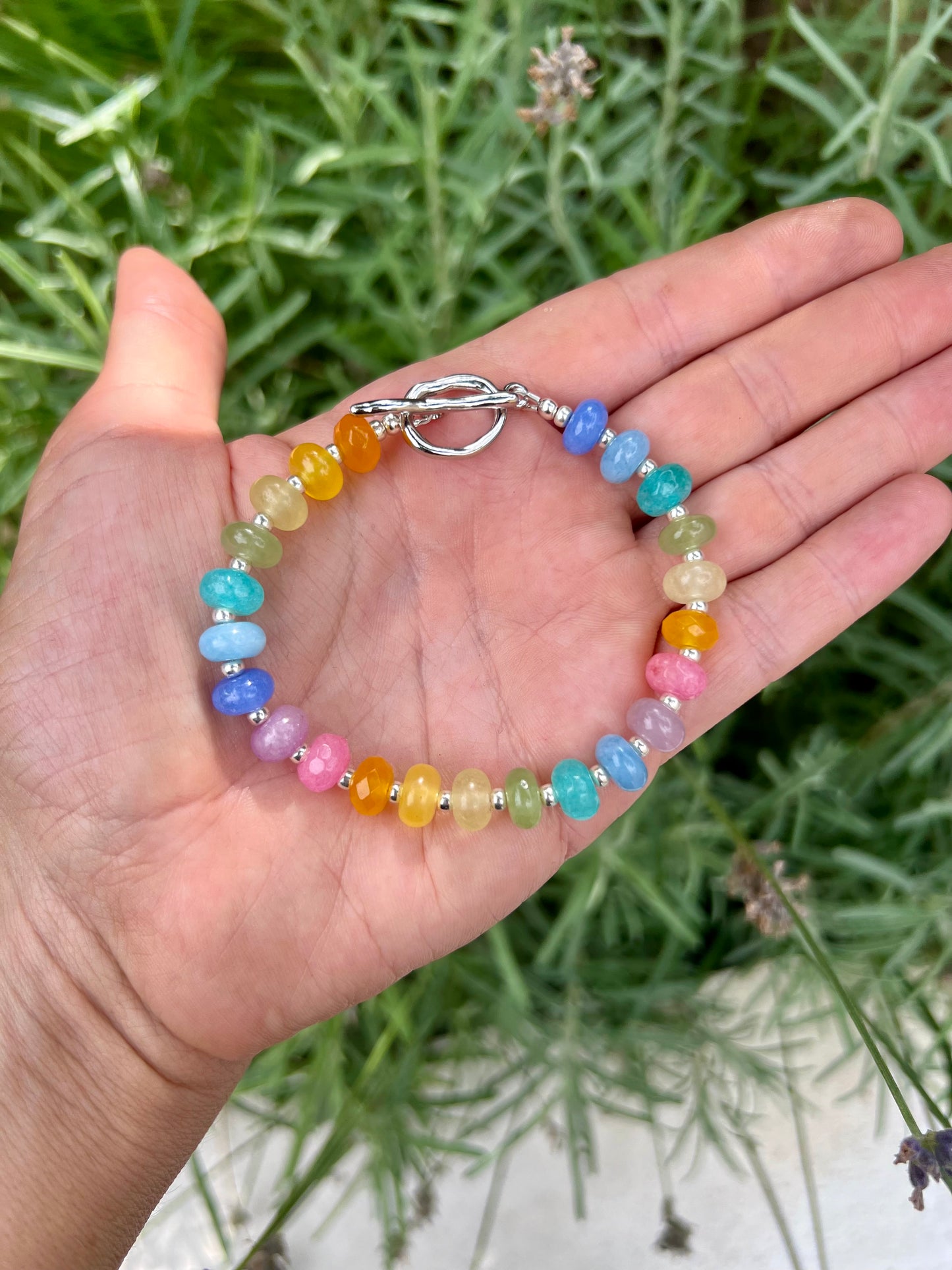 Pastel Gemstone Bracelet