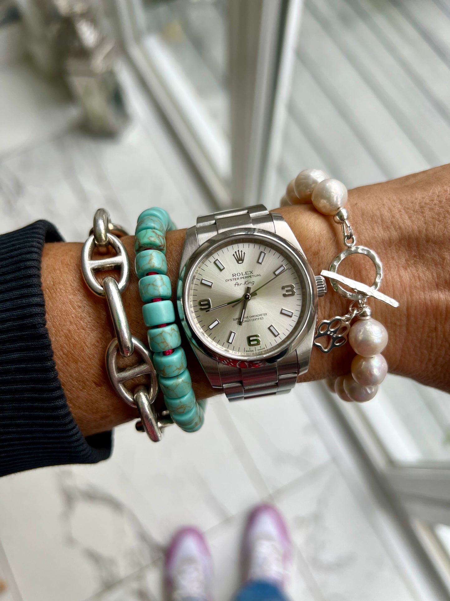 Turquoise Magnesite Bracelet