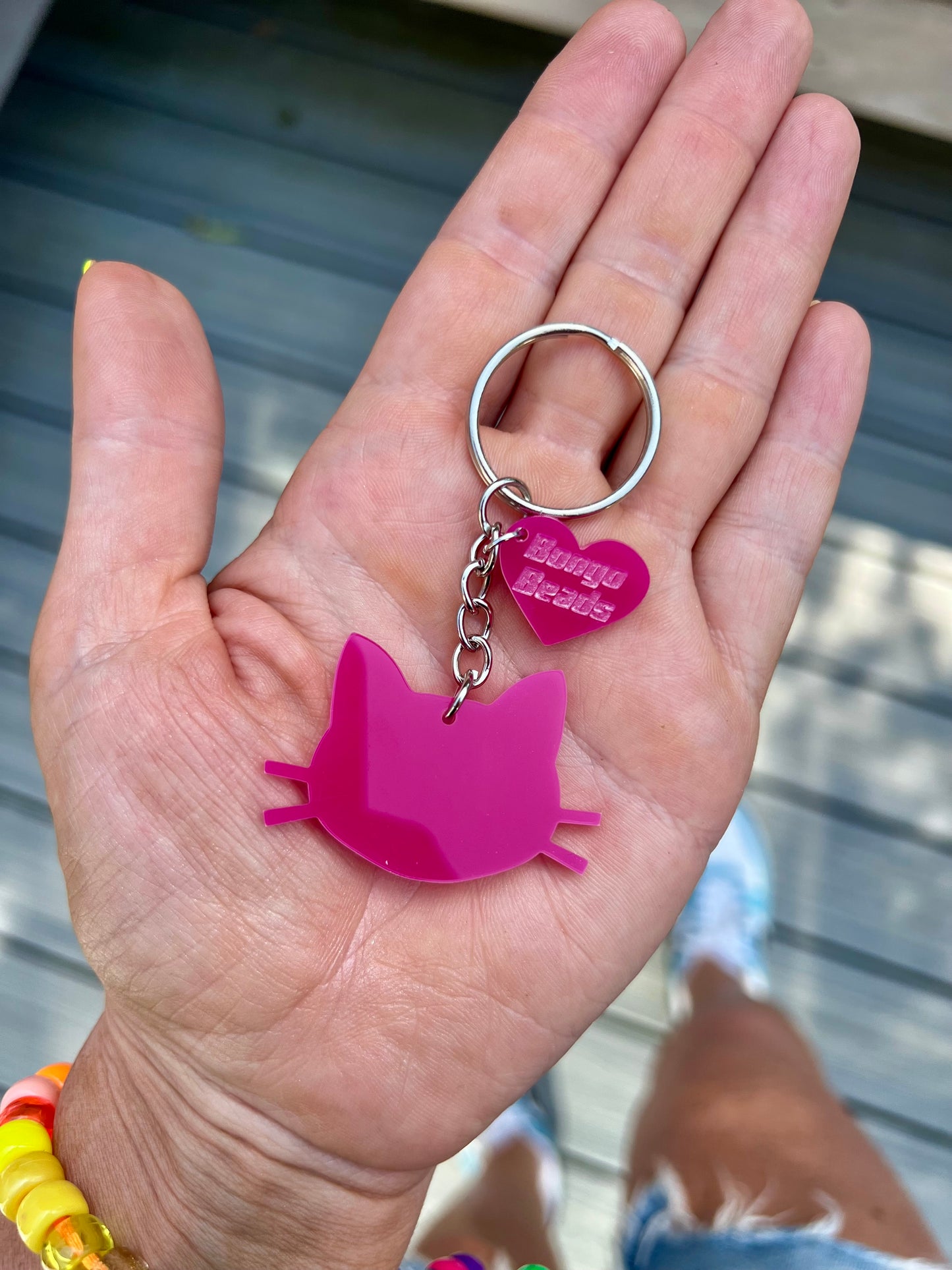 Cat Key Ring