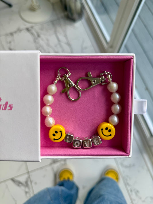 Smiley LOVE Bag Charm