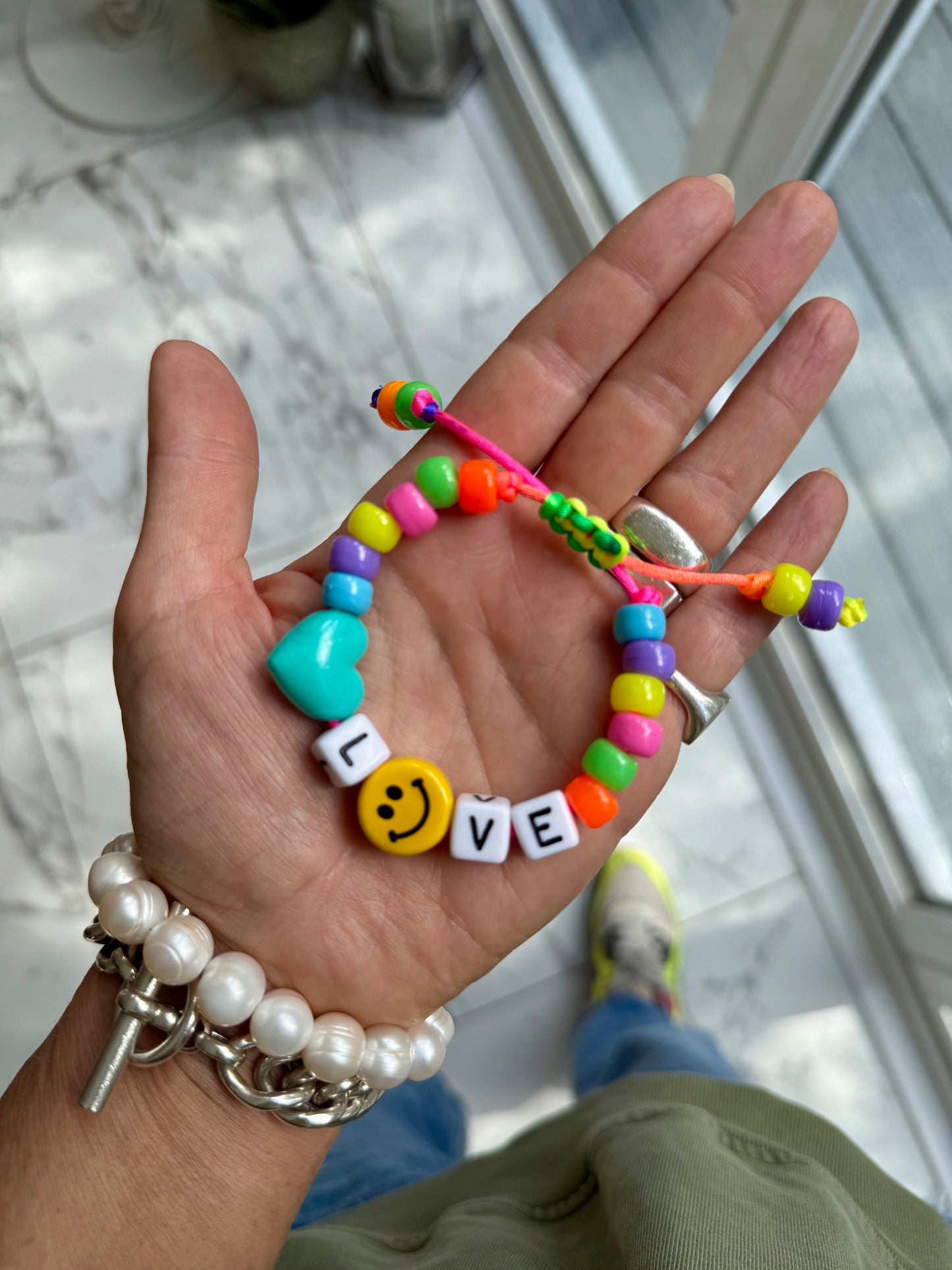 LOVE Macrame Bracelet 2.0
