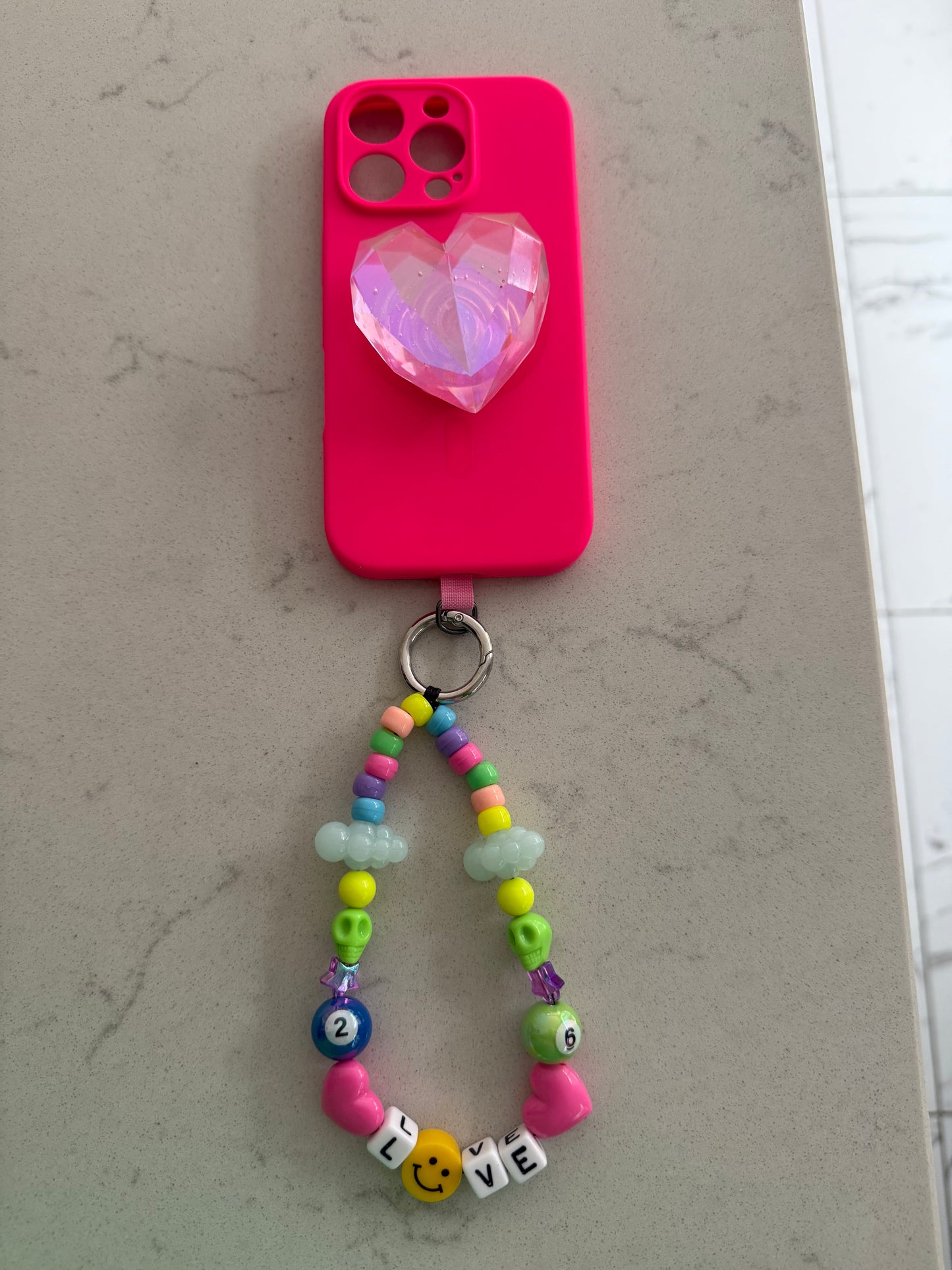 LOVE Phone Charm