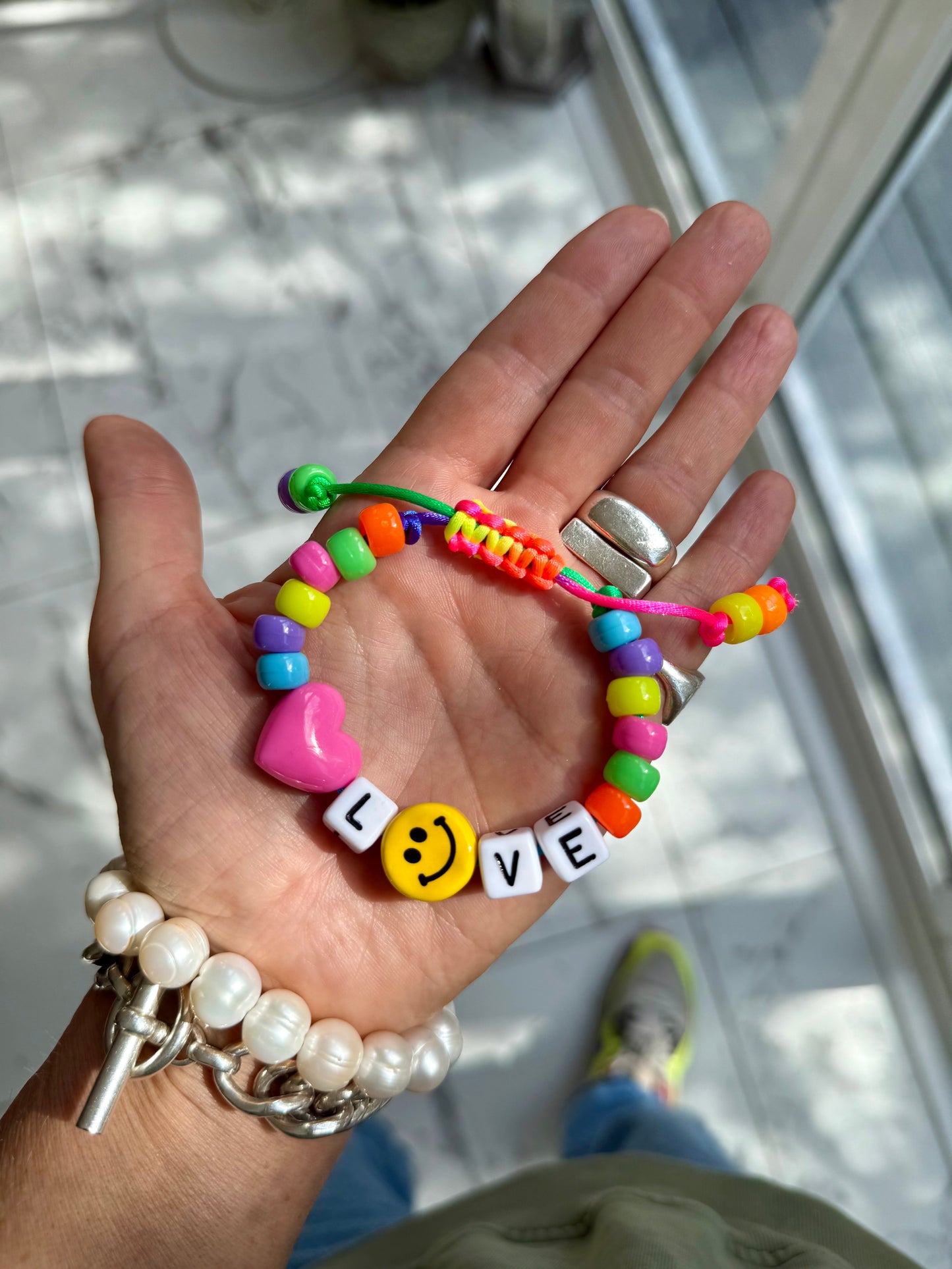 LOVE Macrame Bracelet 2.0