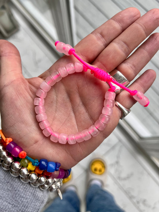 Rose Quartz Gemstone Bracelet