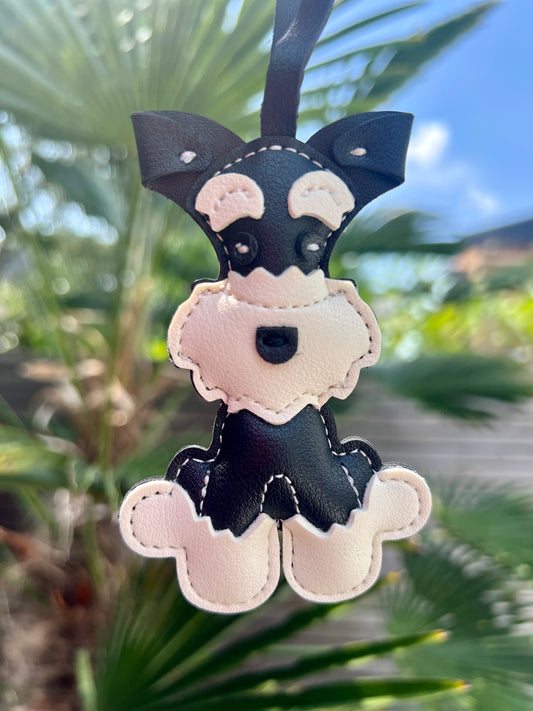 Black Schnauzer Bag Charm