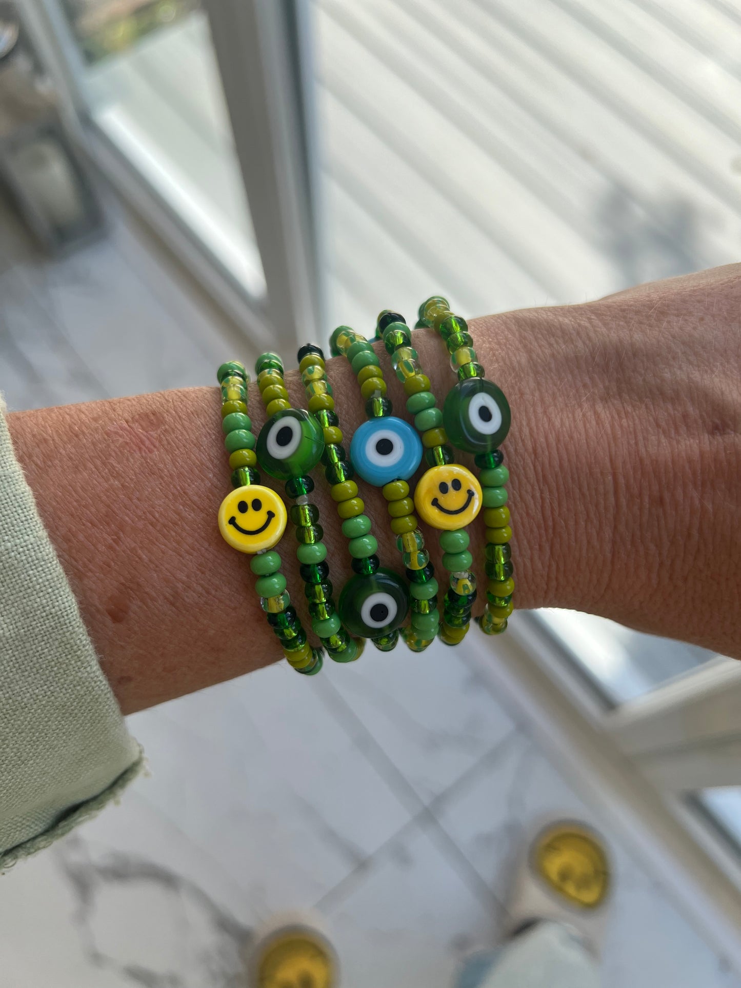 Happy Evil Eye Bracelet