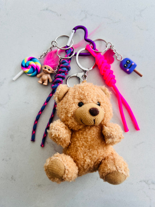 Full Con-Troll Ted Bag Charm (Purple)
