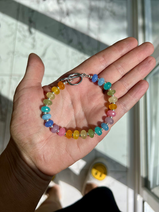 Pastel Gemstone Bracelet