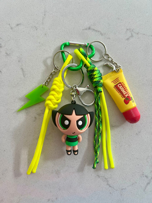 Girl Power Buttercup Bag Charm