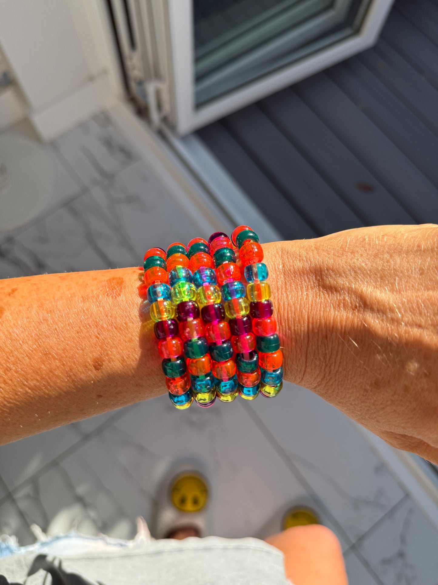 Jelly Beaded Bracelet