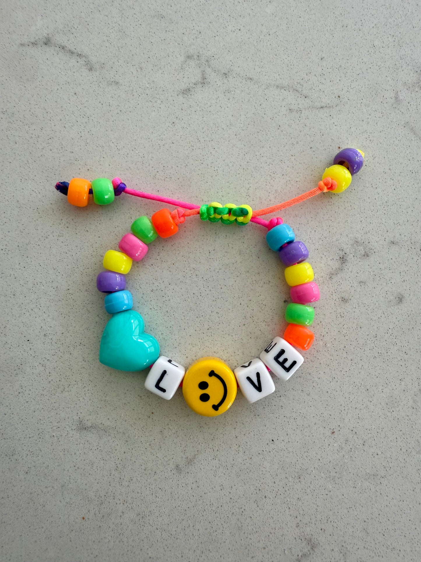 LOVE Macrame Bracelet 2.0