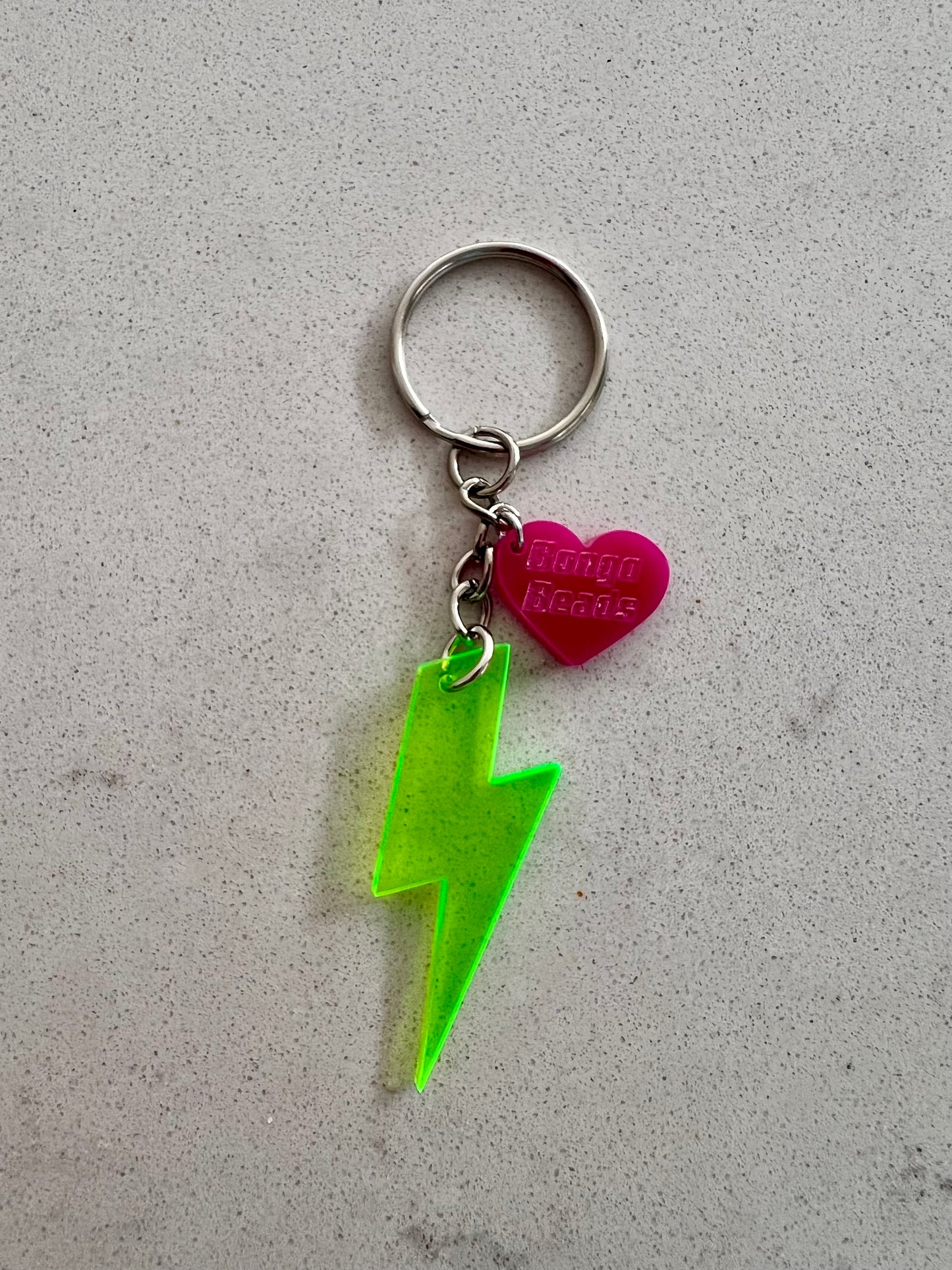 Bolt Key Ring (Transparent)