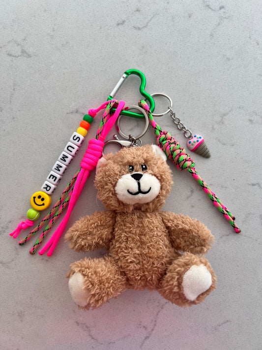Summer Loving Ted Bag Charm