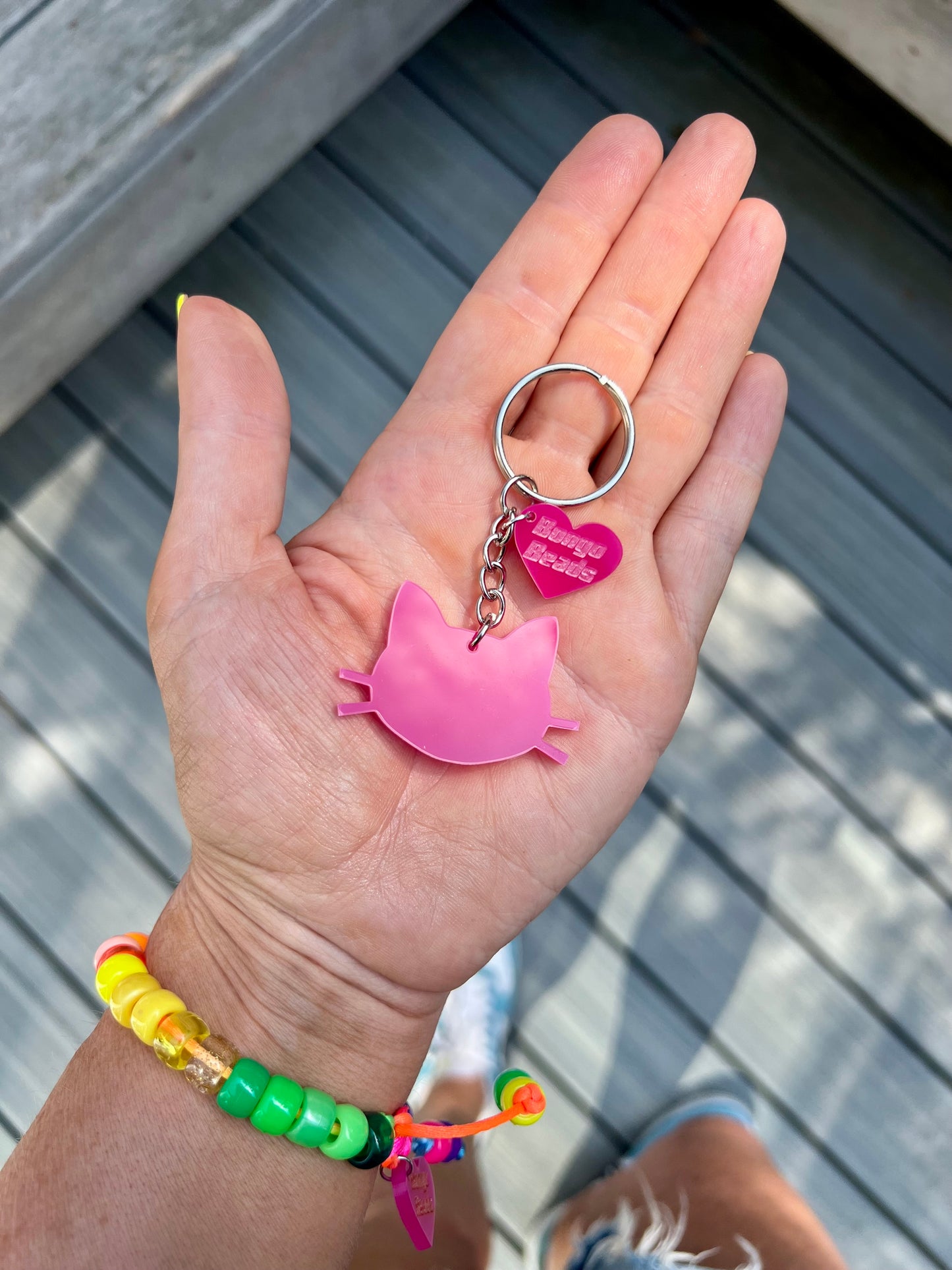 Cat Key Ring