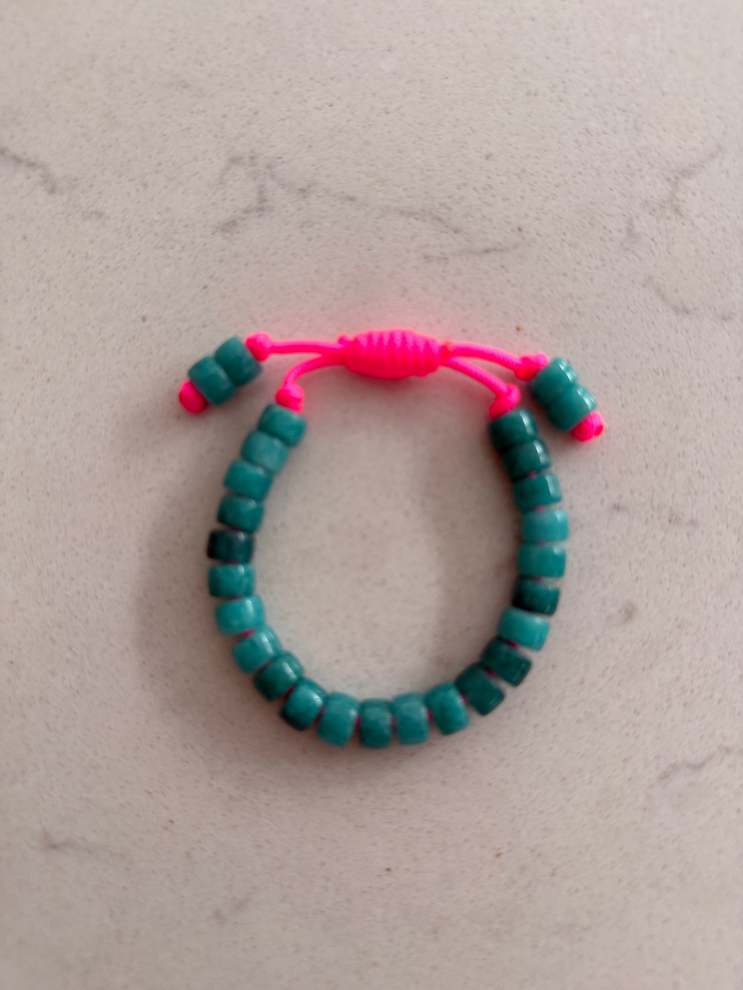 Teal Jade Forte Gemstone Bracelet