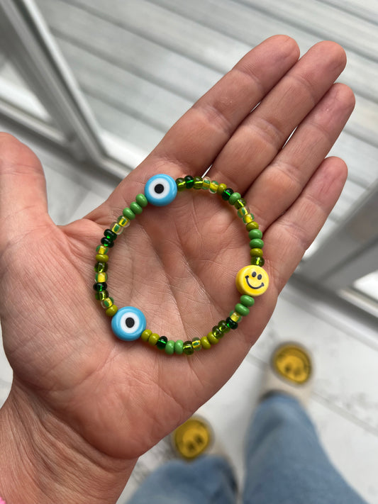 Happy Evil Eye Bracelet