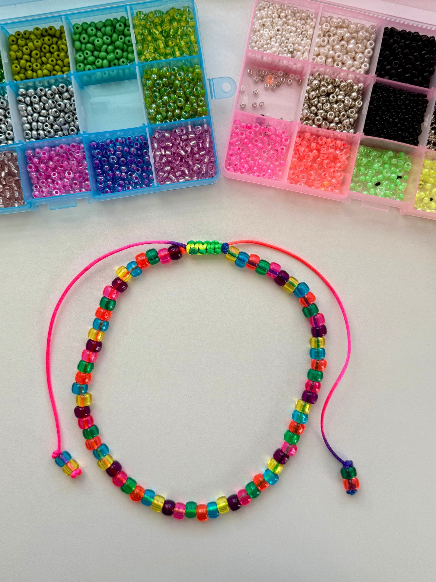 Jelly Beaded Necklace