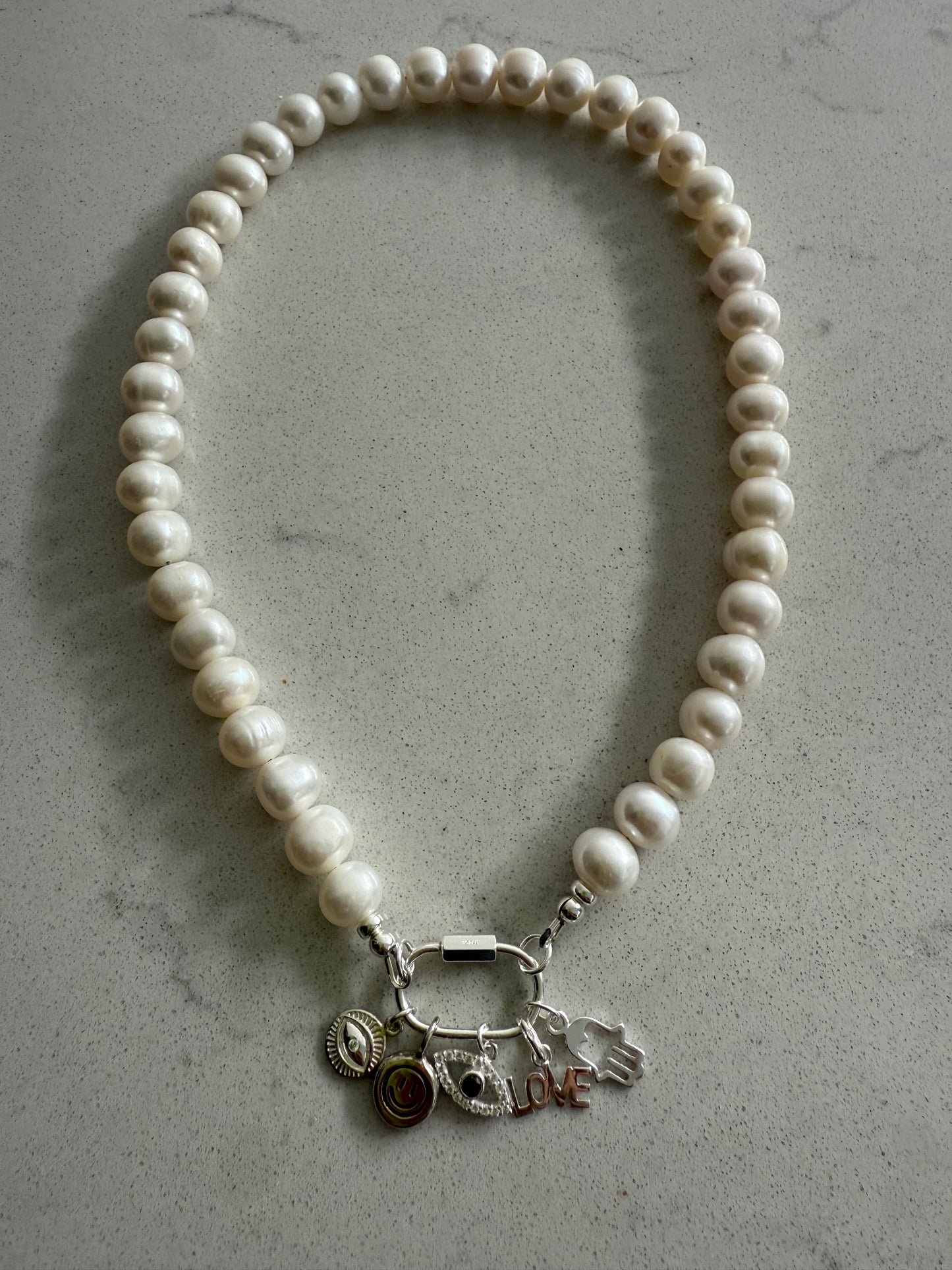 Sterling Silver Eye Charm