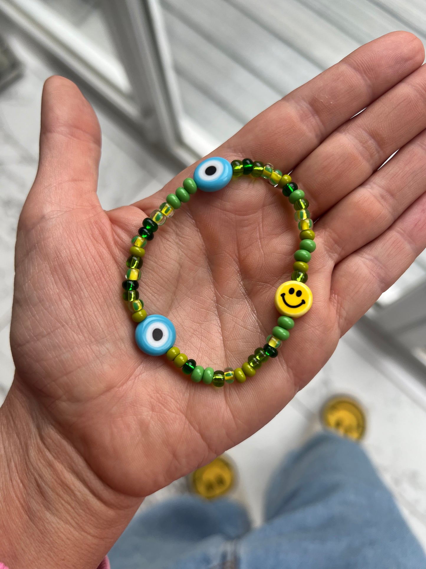 Happy Evil Eye Bracelet