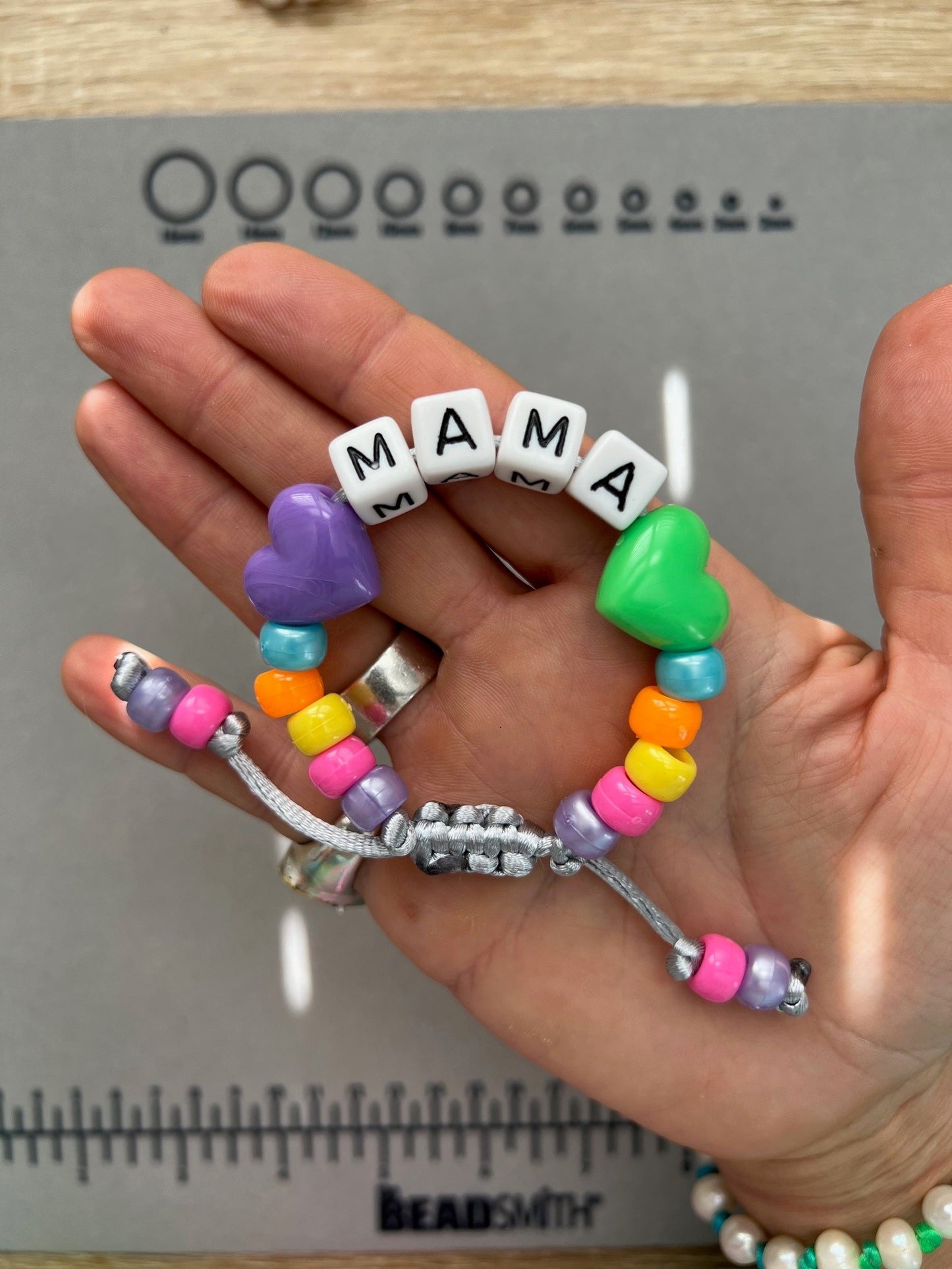 MAMA 💜💚 Bracelet