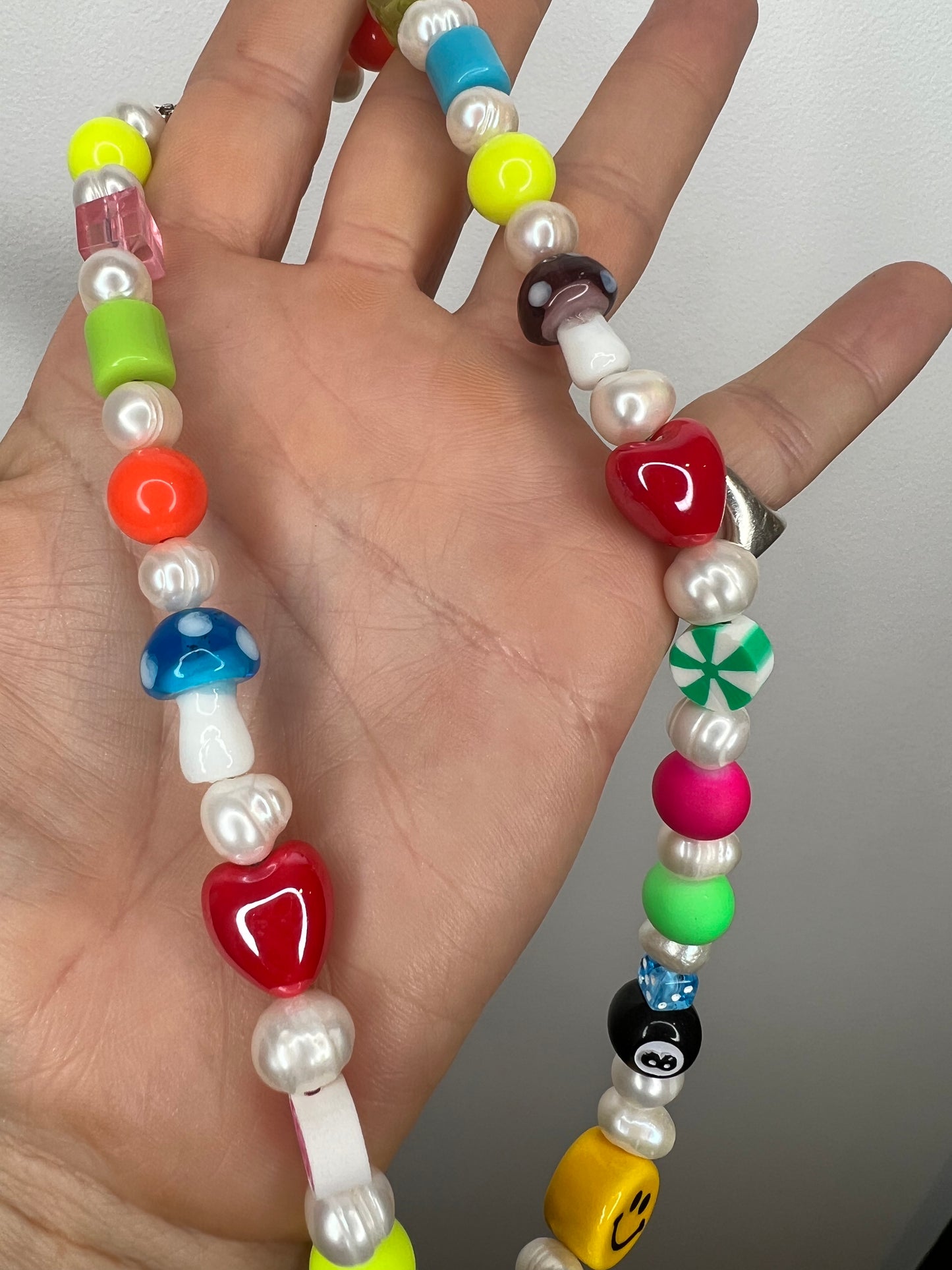 So Much Fun Necklace 🥳🎲🪩🍄🎱🚀🌈